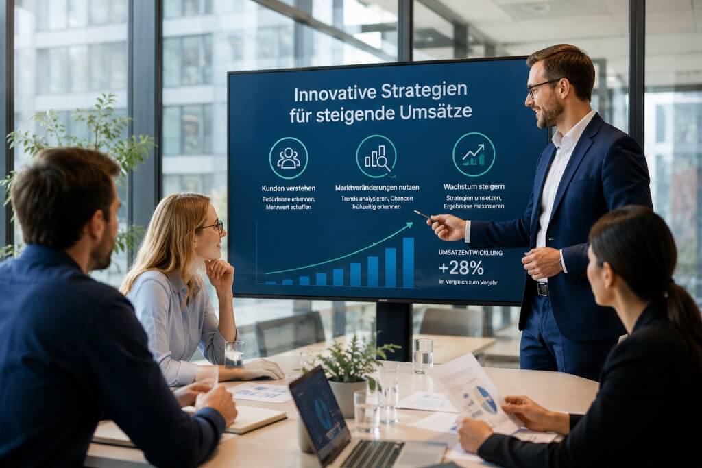DEN MARKT NEU DENKEN: Innovative Strategien für steigende Umsätze
