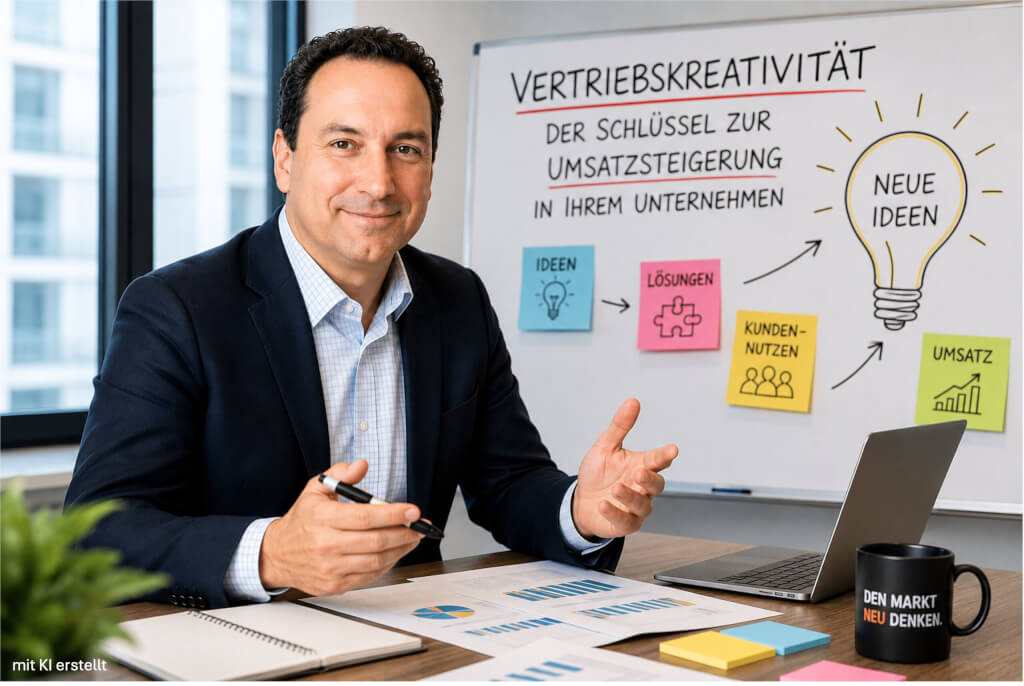 Vertriebskreativität: Der Schlüssel zur Umsatzsteigerung in Ihrem Unternehmen