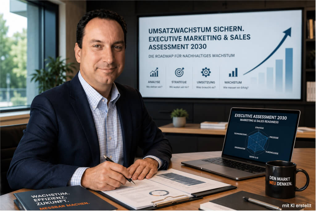 Umsatzwachstum sichern: Executive Marketing & Sales Assessment 2030