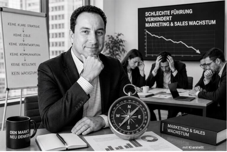 Schlechte Führung verhindert Marketing & Sales-Wachstum