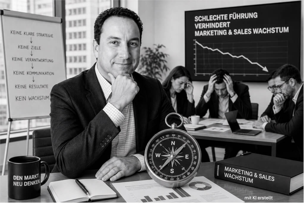 Schlechte Führung verhindert Marketing & Sales-Wachstum