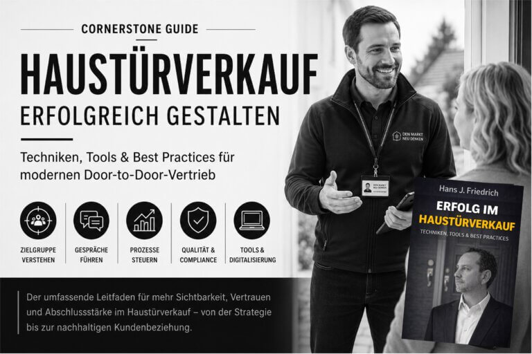Haustürverkauf erfolgreich gestalten: Techniken, Tools & Best Practices für modernen Door-to-Door-Vertrieb
