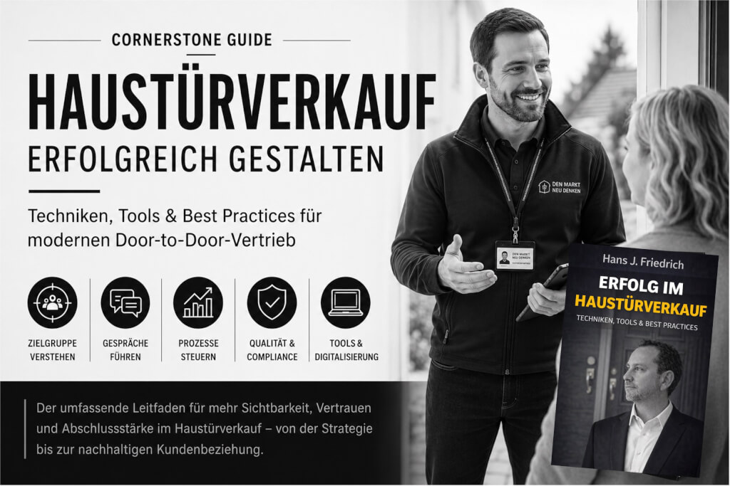 Haustürverkauf erfolgreich gestalten: Techniken, Tools & Best Practices für modernen Door-to-Door-Vertrieb
